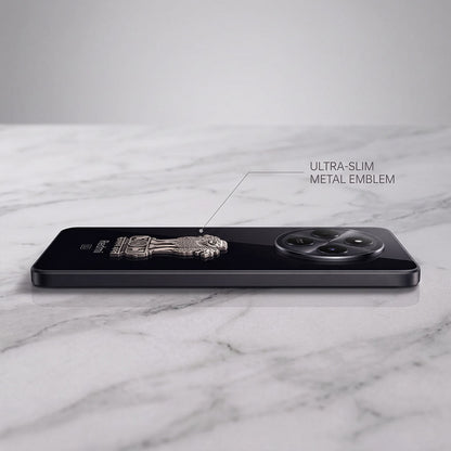 Redmi 14c 5G Compatible Satyamev Jayate 3D Metal Emblem Sticker