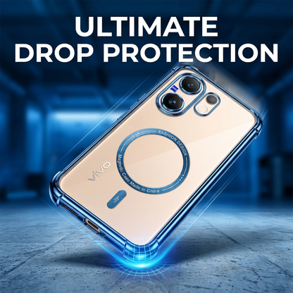 Vivo X200 FE 5G Premium Magnetic MagSafe Shockproof Airbag Case