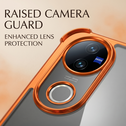 Vivo V50 5G Stress Buster Wheel Rotating Airbag Cosmic Orange Case