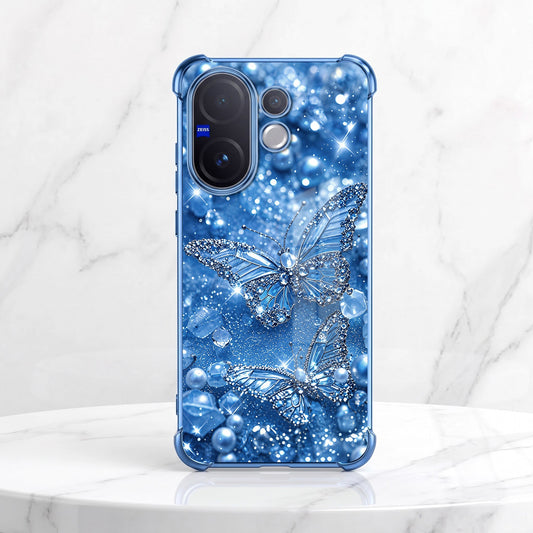 Vivo V60 5G Butterfly Airbags Printed Back Case