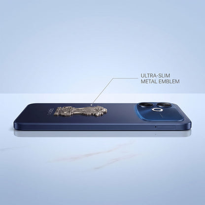 Oppo F33 Pro 5G Compatible Satyamev Jayate 3D Metal Emblem Sticker