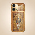 Vivo T5x 5G Premium Heritage Gold Electroplated Glass Phone Back Case