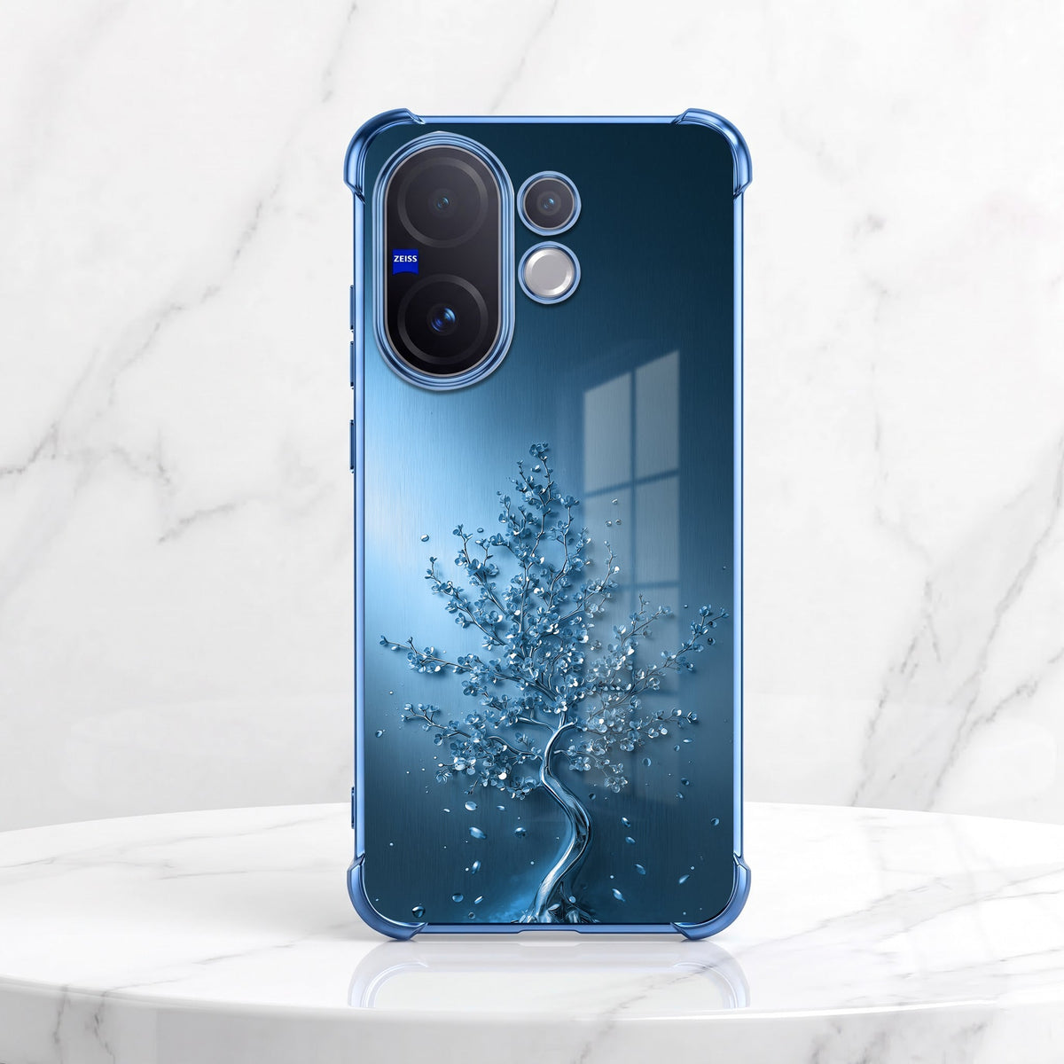 Vivo V60 5G Faith Tree Airbags Printed Back Case
