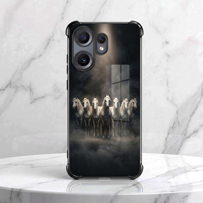 Nothing Phone 2 Pro 5G Running Horses Airbags Printed Back Case