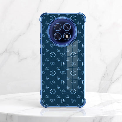 Oppo F31 Pro+ 5G Luxury Monogram Blue Airbags Printed Back Case