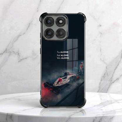 Motorola Edge 60 Pro 5G F1 Alone Airbags Printed Back Case