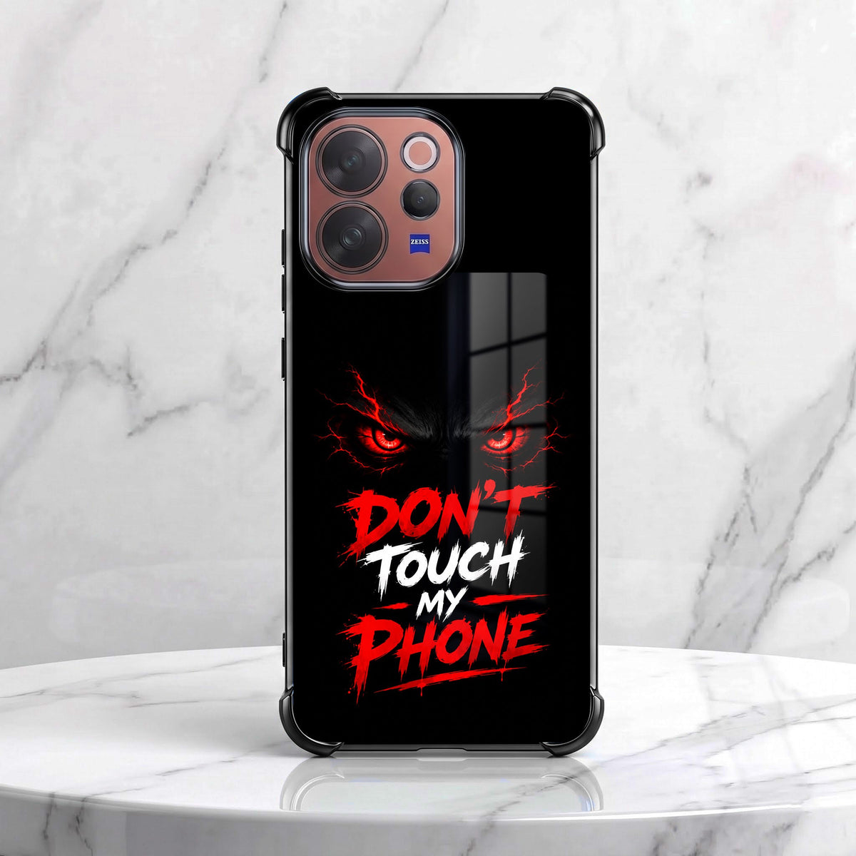Vivo V70 5G Don't Touch My Phone Airbags Printed Back Case