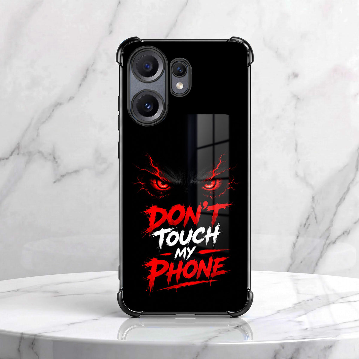 Nothing Phone 2 Pro 5G Don't Touch My Phone Airbags Printed Back Case