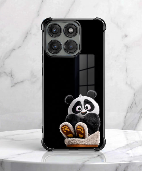 Motorola Edge 70 5G Cute Panda Airbags Printed Back Case
