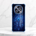 Oppo F31 Pro 5G Premium Peacock Feather Airbags Printed Back Case