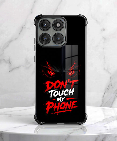 Motorola Edge 70 5G Don't Touch My Phone Airbags Printed Back Case