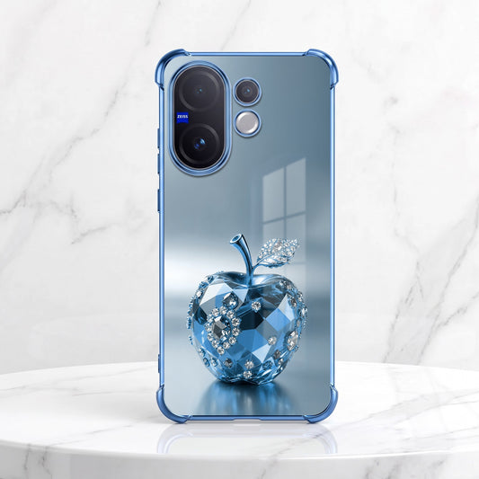 Vivo V60 5G Blue Apple Airbags Printed Back Case