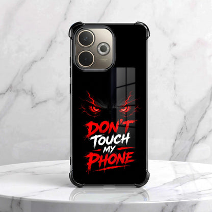 Oppo A5 Pro 5G Don't Touch My Phone Airbags Printed Back Case