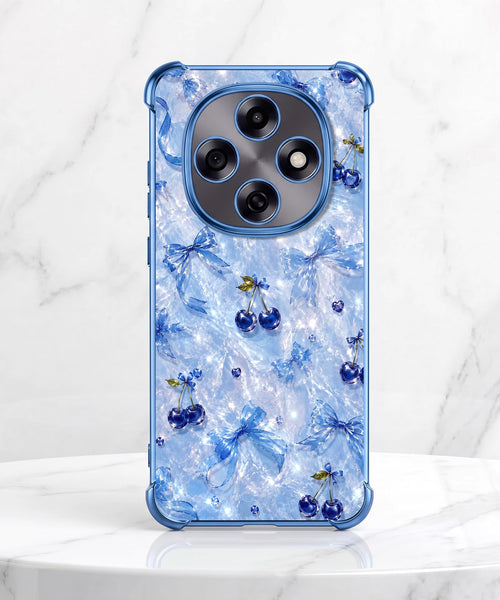 Oppo F31 Pro 5G Blue Cherry Airbags Printed Back Case