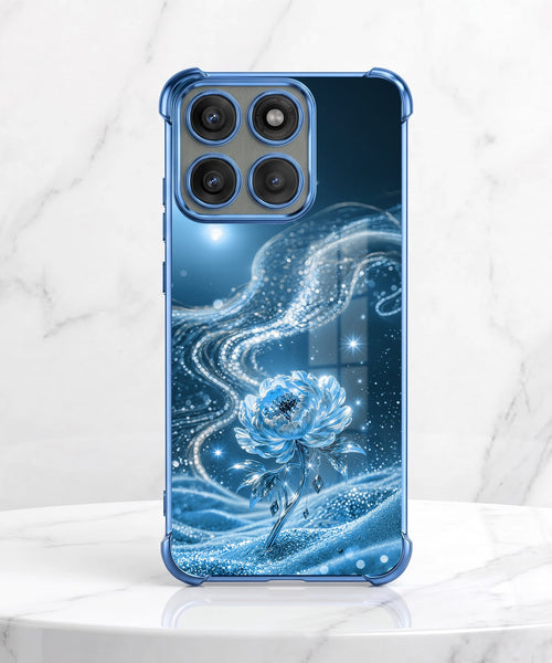 Motorola Edge 60 Pro 5G Blue Rose Airbags Printed Back Case