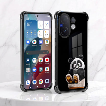Vivo V60 5G Cute Panda Airbags Printed Back Case