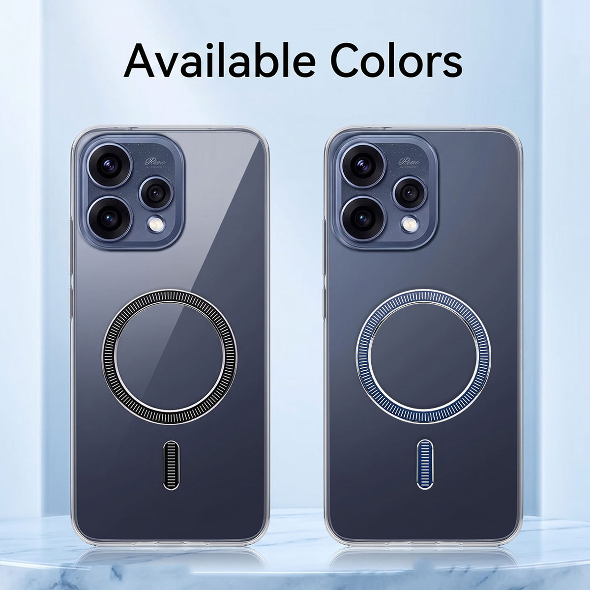 Oppo Reno 15 Pro Mini 5G Transparent Anti-Yellow MagSafe Shockproof Case