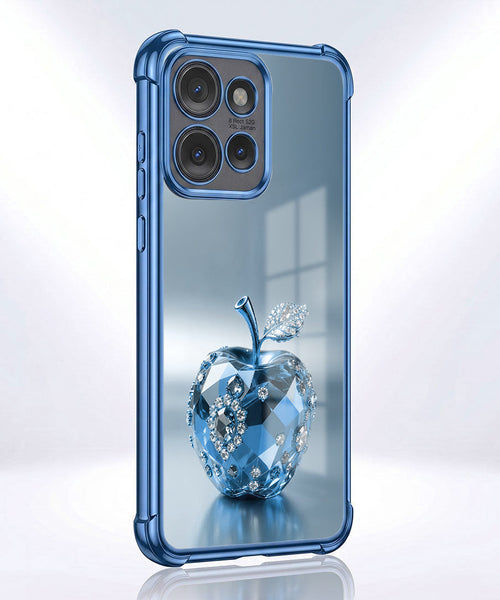 Motorola Edge 50 Neo 5G Blue Apple Airbags Printed Back Case