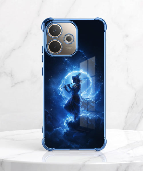 Oppo A5 Pro 5G Lord Krishna Airbags Printed Back Case