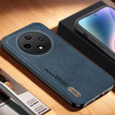 Oppo F27 Pro 5G Skin Feel Shockproof Magnetic Phone PU Leather Case