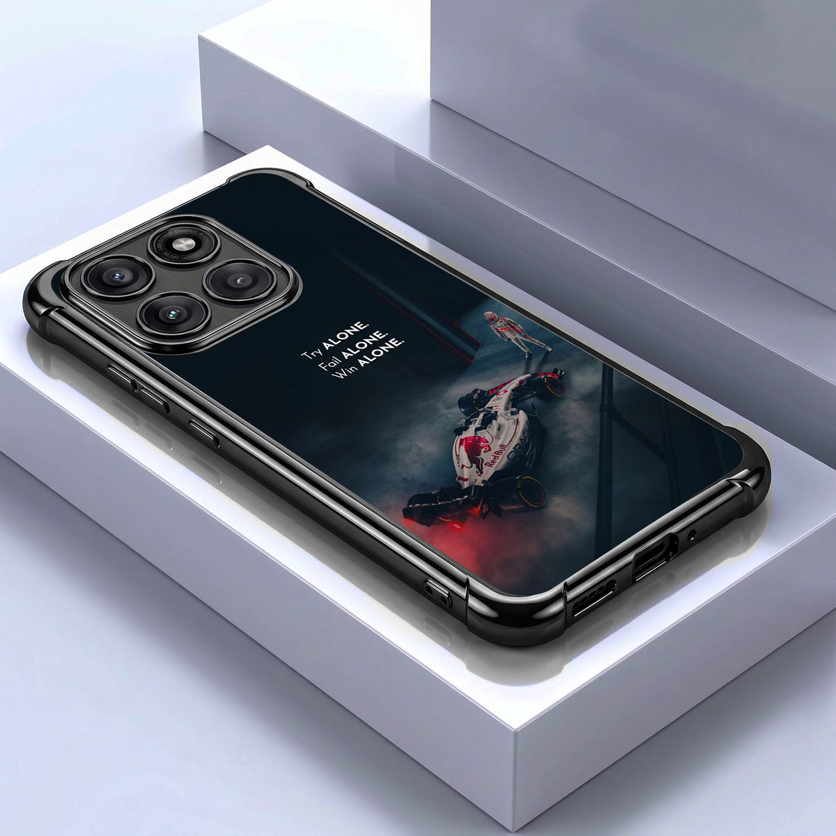 Motorola Edge 60 Pro 5G F1 Alone Airbags Printed Back Case