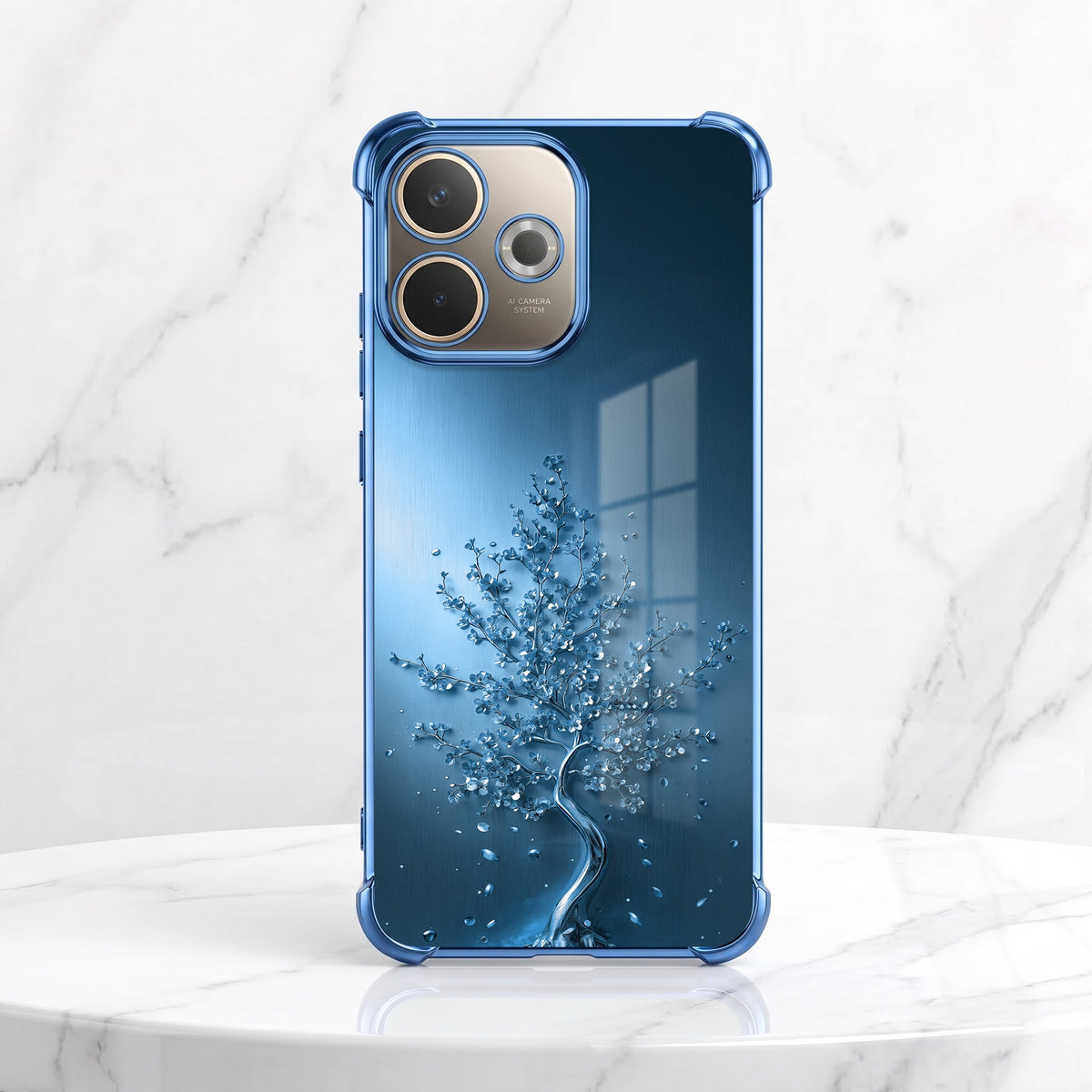 Oppo A5 Pro 5G Faith Tree Airbags Printed Back Case
