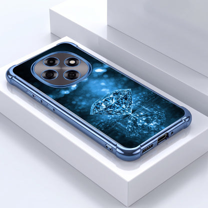 Oppo F31 Pro 5G Blue Diamond Airbags Printed Back Case