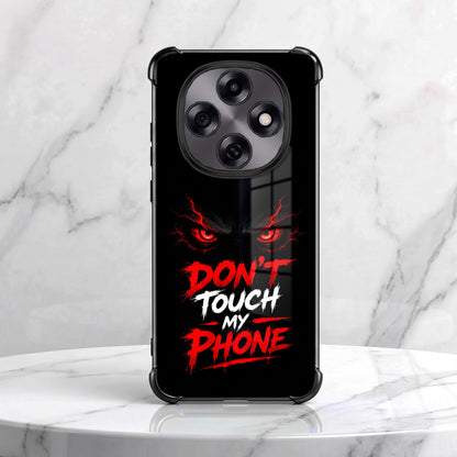Oppo F31 Pro 5G Don't Touch My Phone Airbags Printed Back Case