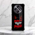 Oppo F31 Pro 5G Don't Touch My Phone Airbags Printed Back Case