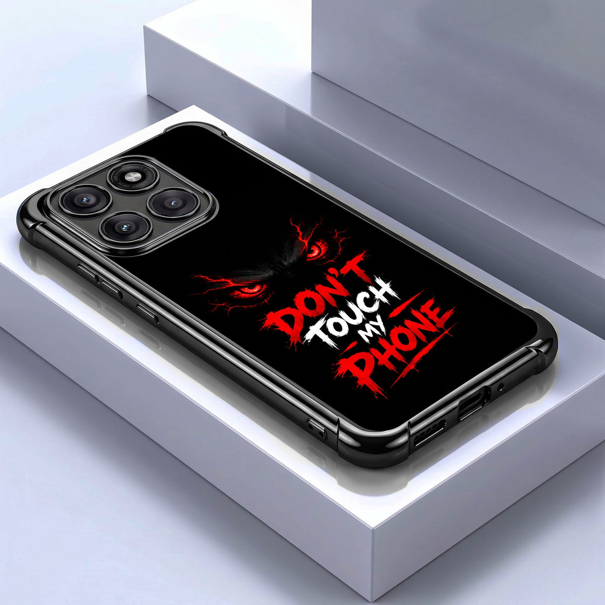 Motorola Edge 60 Pro 5G Don't Touch My Phone Airbags Printed Back Case