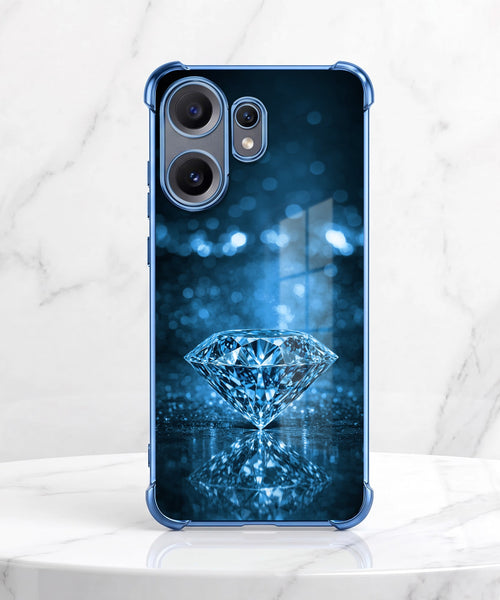 Nothing Phone 2 Pro 5G Blue Diamond Airbags Printed Back Case