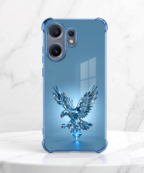 Nothing Phone 2 Pro 5G Blue Eagle Airbags Printed Back Case