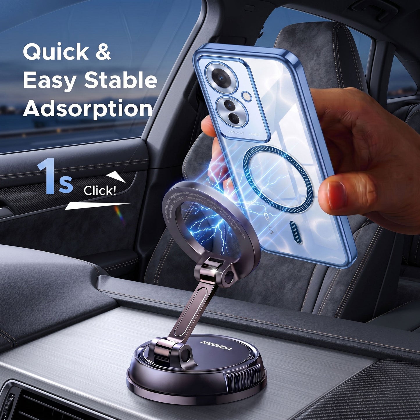Oppo F25 Pro 5G Electroplated Magnetic Magsafe Case