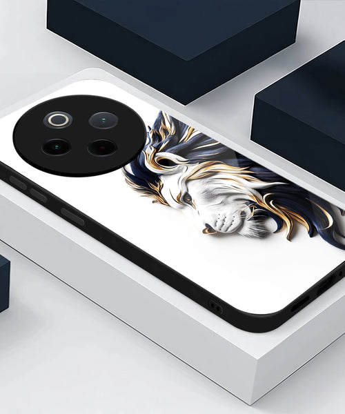 Vivo T4 5G Premium Acrylic Shockproof Glass Back Case (King’s Flow)