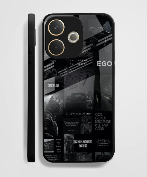 Oppo A5 Pro 5G Premium Acrylic Shockproof Glass Back Case (New Era)