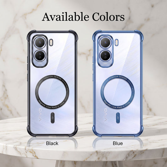 Vivo T5 Pro 5g Premium Magnetic MagSafe Shockproof Airbag Case (2.O)