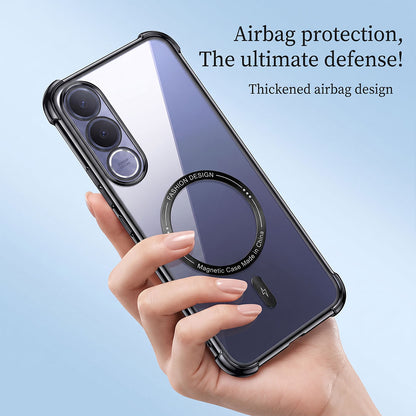Vivo V70 FE 5G Premium Magnetic MagSafe Shockproof Airbag Case
