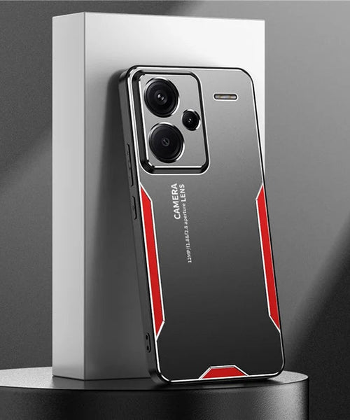 Redmi Note 13 Pro + 5G Luxury Aluminium Metal Frame Protective Case