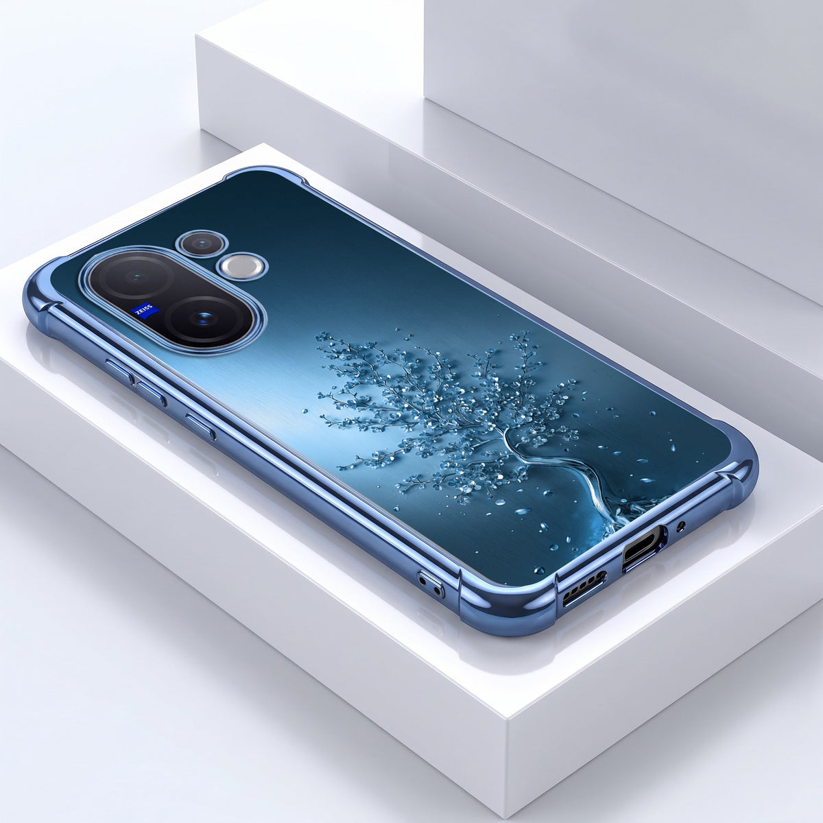 Vivo V60 5G Faith Tree Airbags Printed Back Case