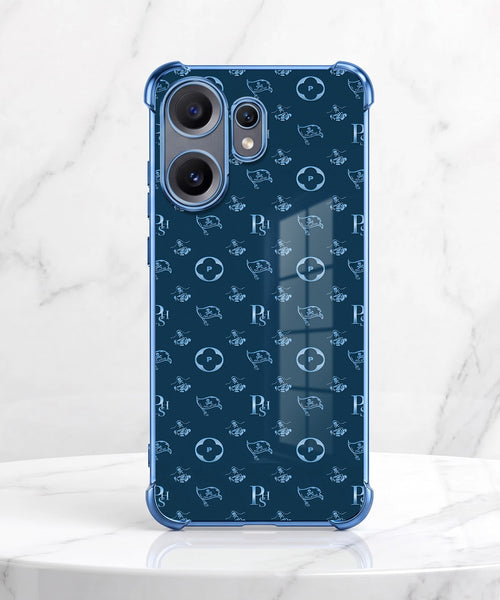 Nothing Phone 2 Pro 5G Luxury Monogram Blue Airbags Printed Back Case