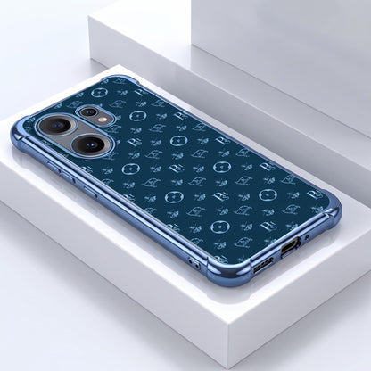 Nothing Phone 2 Pro 5G Luxury Monogram Blue Airbags Printed Back Case
