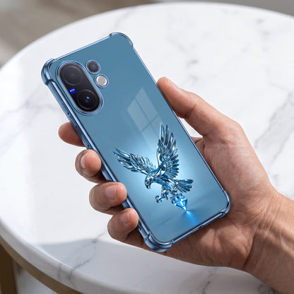 Vivo V60 5G Blue Eagle Airbags Printed Back Case