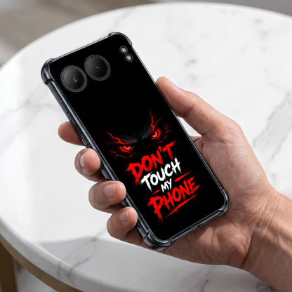 One Plus Nord 4 5G Don't Touch My Phone Airbags Printed Back Case