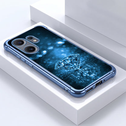 Nothing Phone 2 Pro 5G Blue Diamond Airbags Printed Back Case