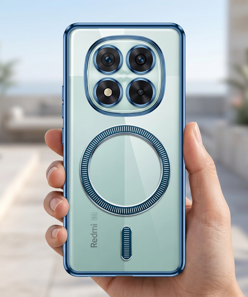 Redmi Note 14 Pro+ 5G Electroplated Magnetic Magsafe Case