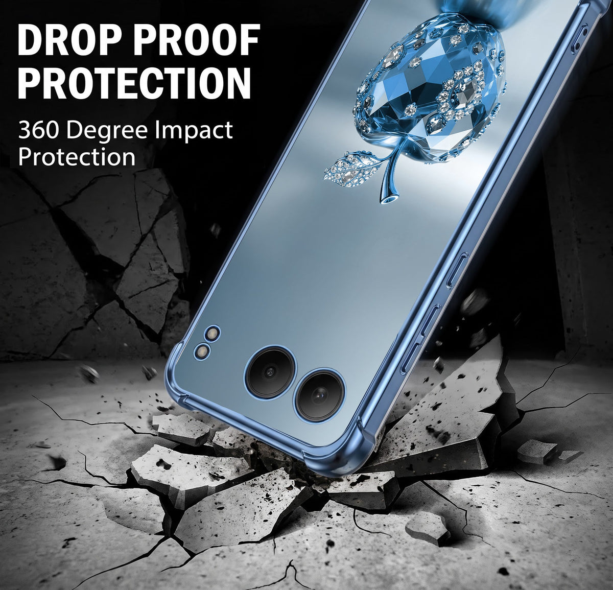 One Plus Nord 4 5G Blue Apple Airbags Printed Back Case