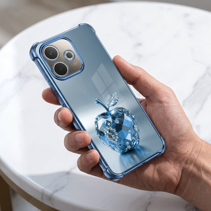 Oppo A5 Pro 5G Blue Apple Airbags Printed Back Case