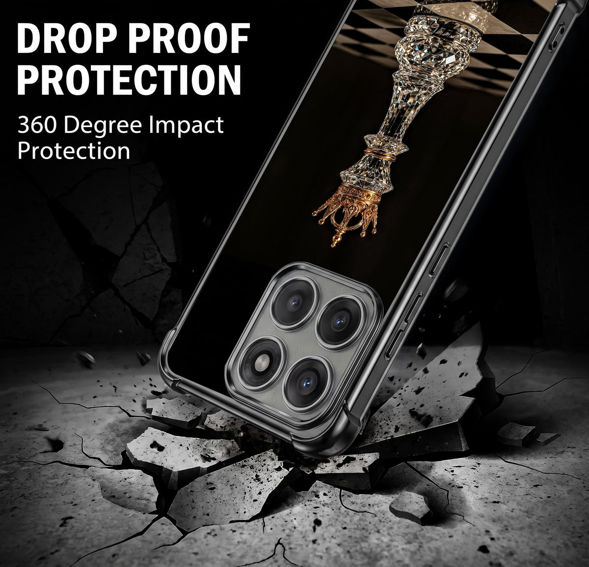 Motorola Edge 70 5G Chess King Airbags Printed Back Case