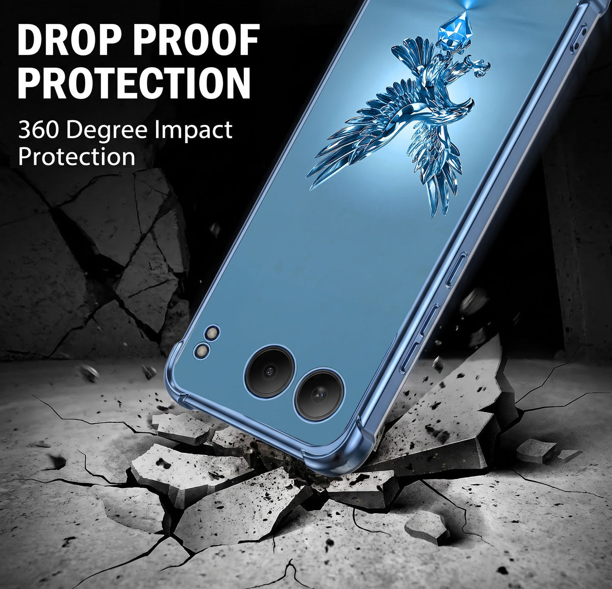 One Plus Nord 4 5G Blue Eagle Airbags Printed Back Case
