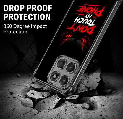 Motorola Edge 60 Pro 5G Don't Touch My Phone Airbags Printed Back Case